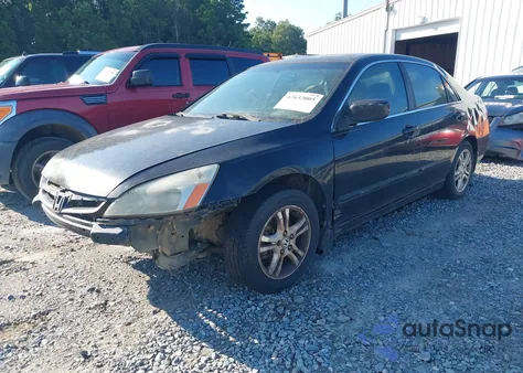 2007 Honda Accord 2.4 Se from USA, damaged, VIN JHMCM56387C011545